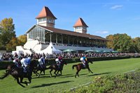 Traditioneller Aufgalopp im Scheibenholz