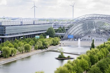 zusehen: ist die Messe Leipzig 