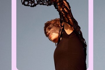 Paula Engels performt am 23. August auf dem Dach der Moritzbastei