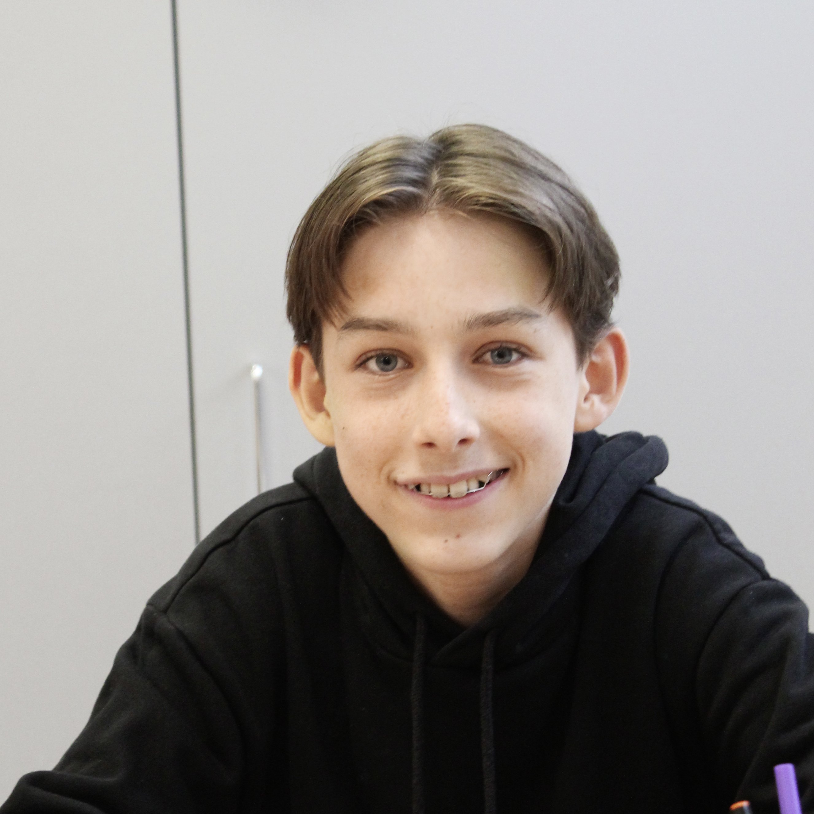 Philipp (14), Schüler der Freien Oberschule Leipzig der Rahn Education