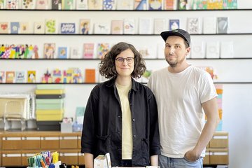 Katharina und Frédéric führen ihren gemeinsamen Laden mit viel Leidenschaft