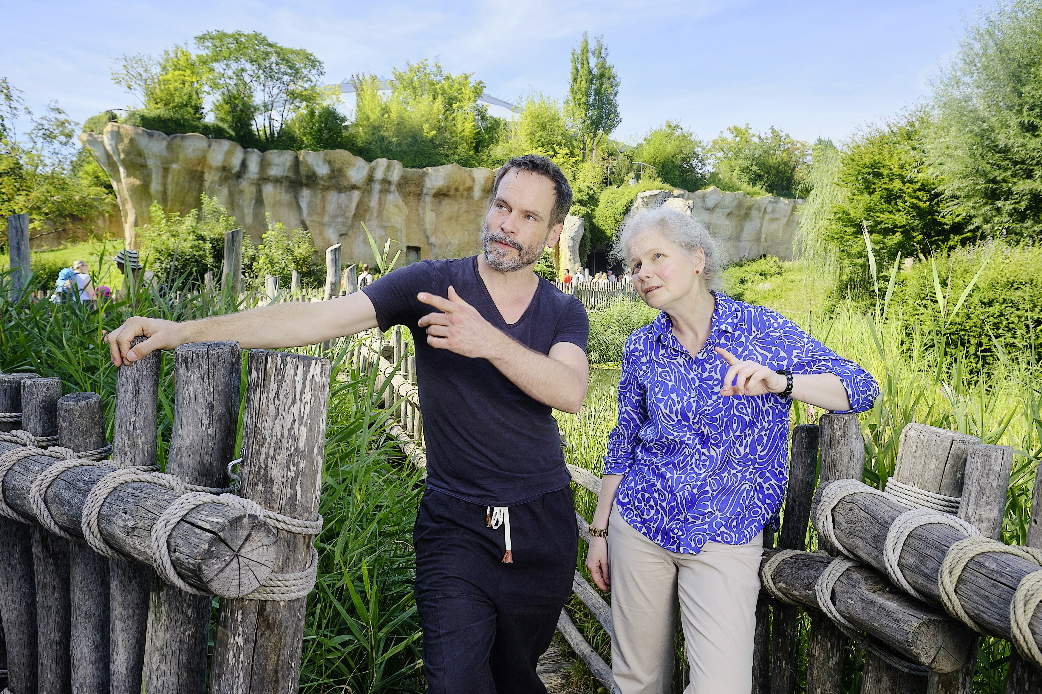  Julia Cissewski und Schauspieler Wanja Mues
