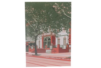 Leipzig-Postkarte „Schaubühne Lindenfels“ – A6 Hochformat