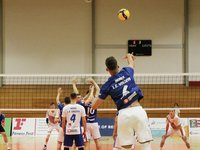 Die L.E. Volleys auf dem Feld