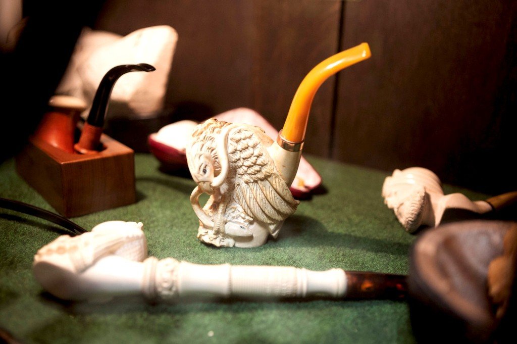 Die Alte Meerschaumpfeife gehört zu den Sammlerstücken