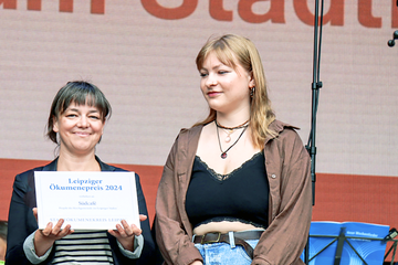 Susen Seidel (l.) und Charlotte Grimme vom Projekt „Südcafé“