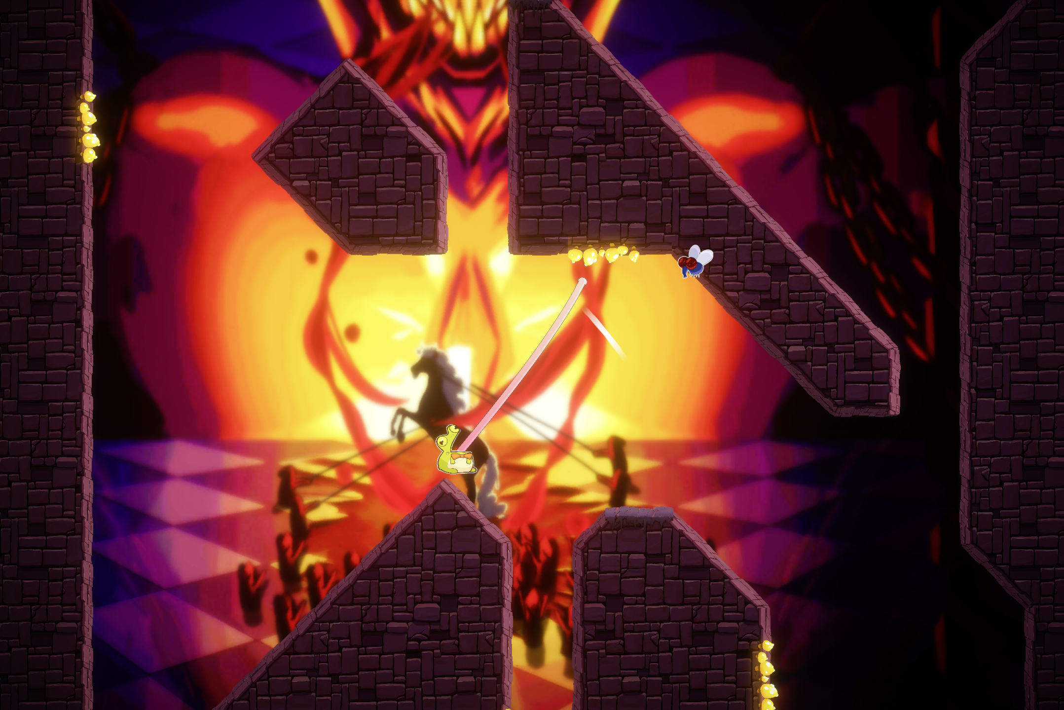 Screenshot „Tilt Frog“