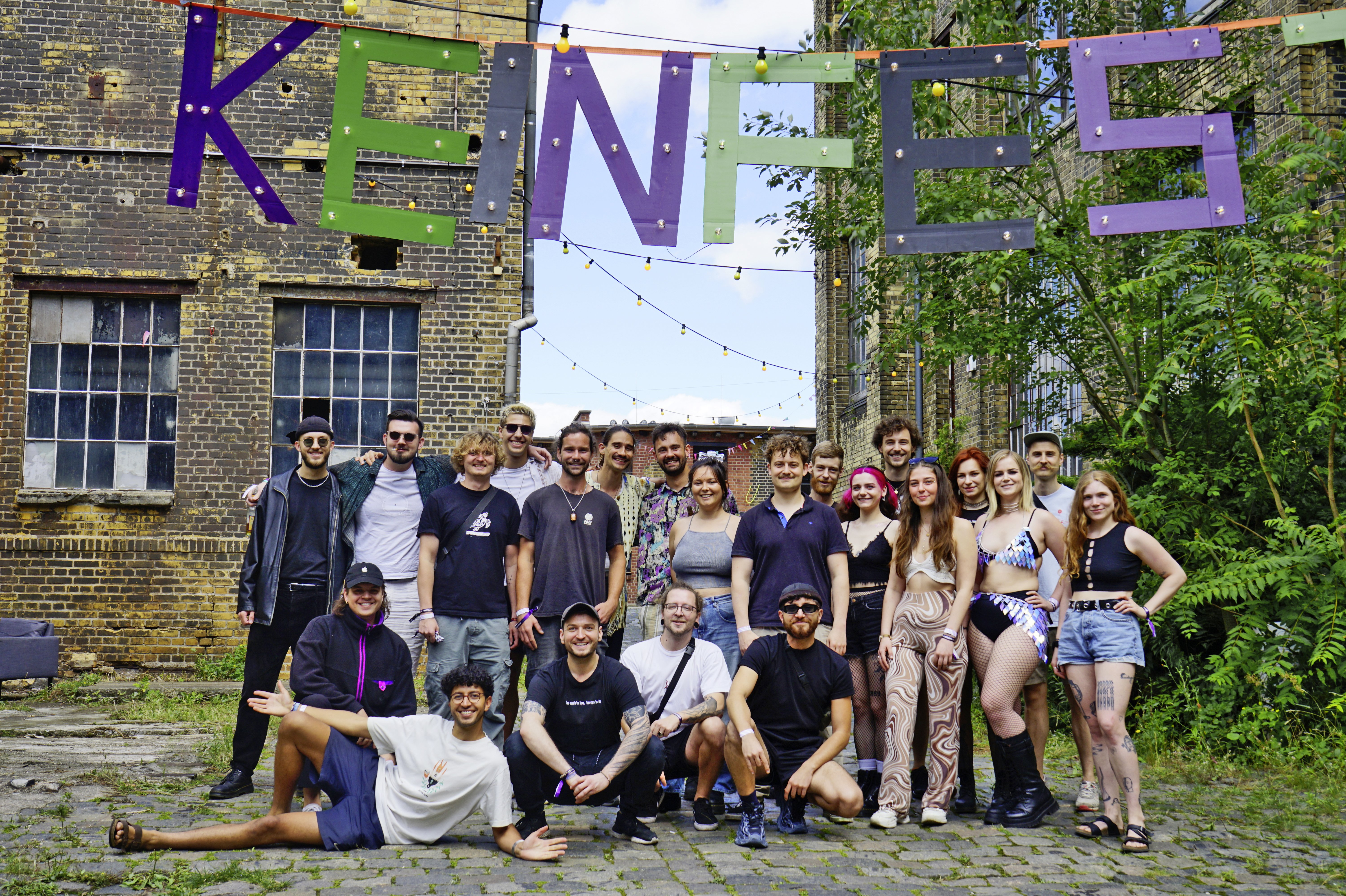 Mit dem KeinFestival möchte das Kollektiv die lokale Techno- Szene unabhängig präsentieren
