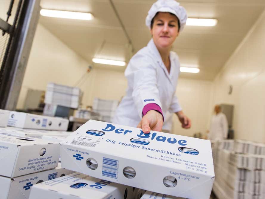 Käserei Lehmann Blauschimmelkäse "Der Blaue" 