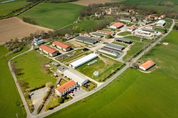Auf dem WasserGut Canitz bei Thallwitz werden Bio-Lebensmittel angebaut