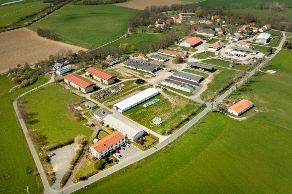 Auf dem WasserGut Canitz bei Thallwitz werden Bio-Lebensmittel angebaut