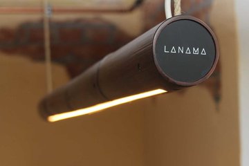 eine Lampe