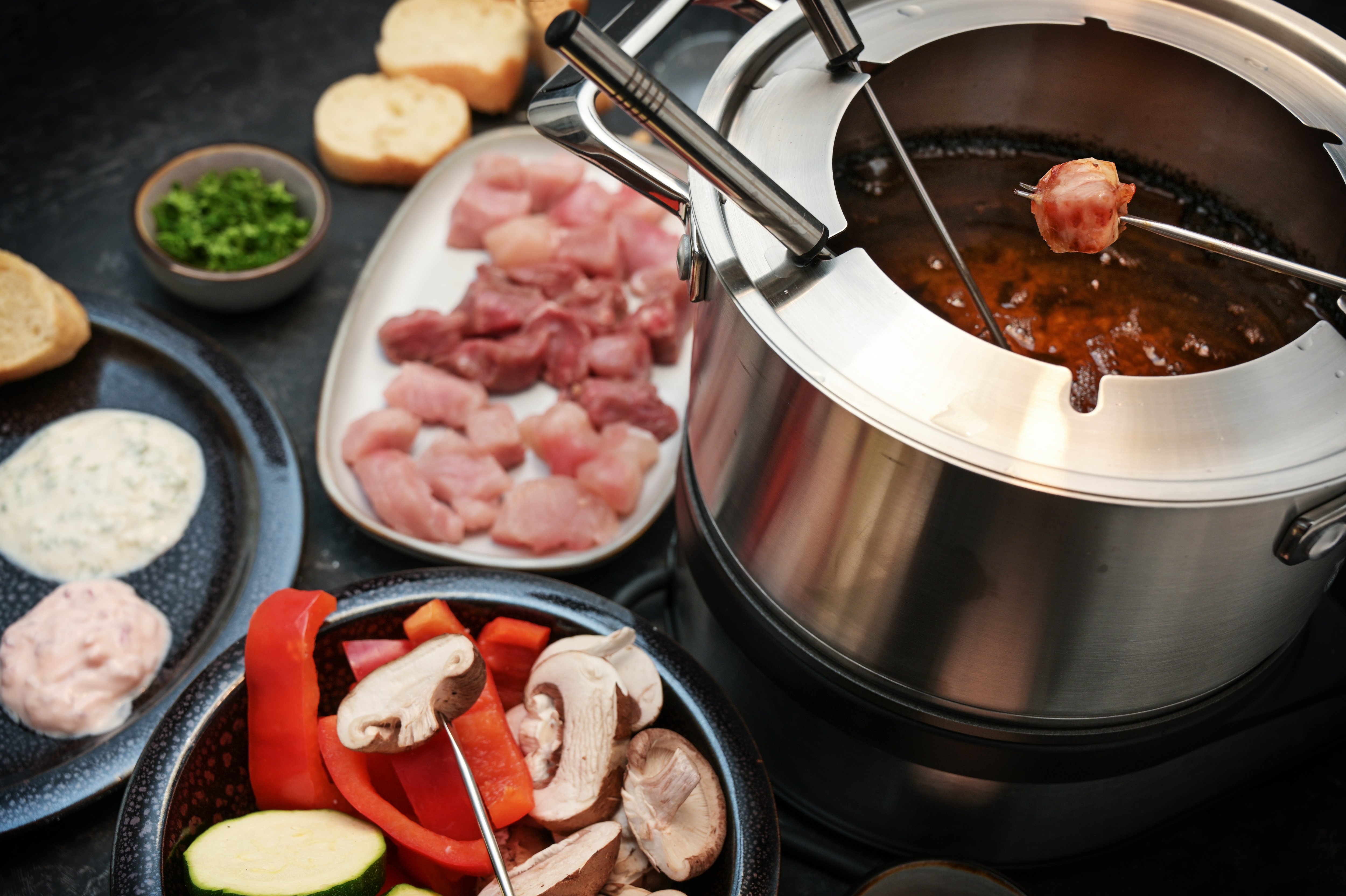 Fondue-Bouillon