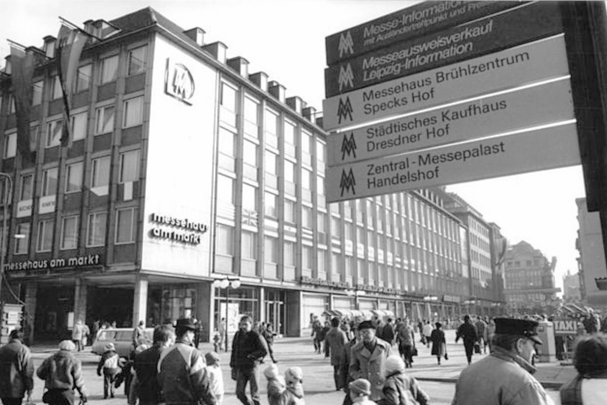 1986: Messehaus am Markt