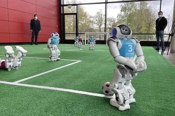 NAO-Roboterfußball
