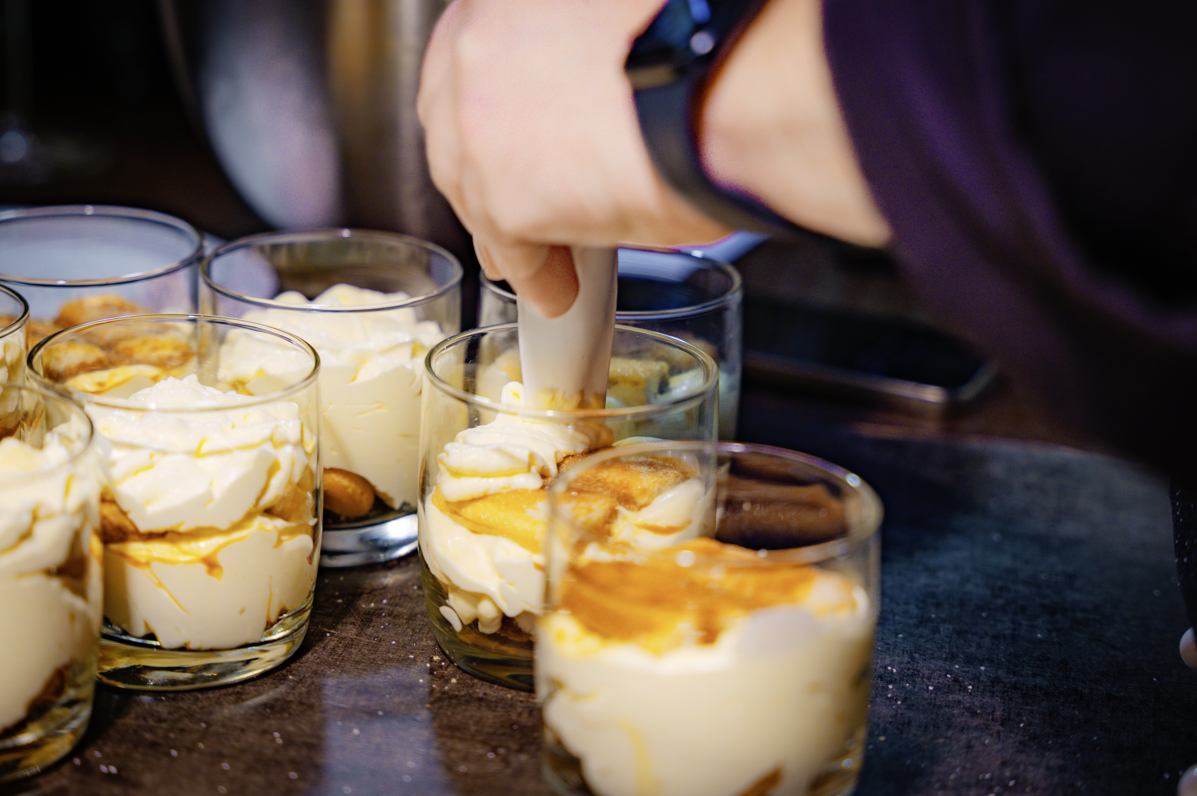 Auf leckere Dessert- Kreationen kann man sich auch freuen