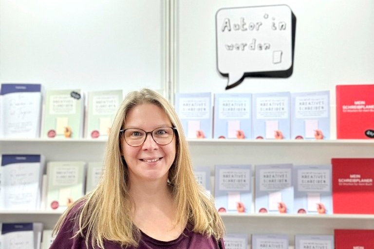 Schreibcoach Yvonne Kraus auf der Leipziger Buchmesse