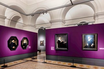 Die Ausstellung zeigt Werke von Rembrandt und anderen Malern seiner Zeit