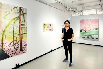 Die Künstlerin Susanna Hanna hat sich von den Spuren der innerdeutschen Grenze inspirieren lassen