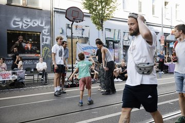 Beim Park(ing)-Day wird Straßenraum zeitweise anders genutzt