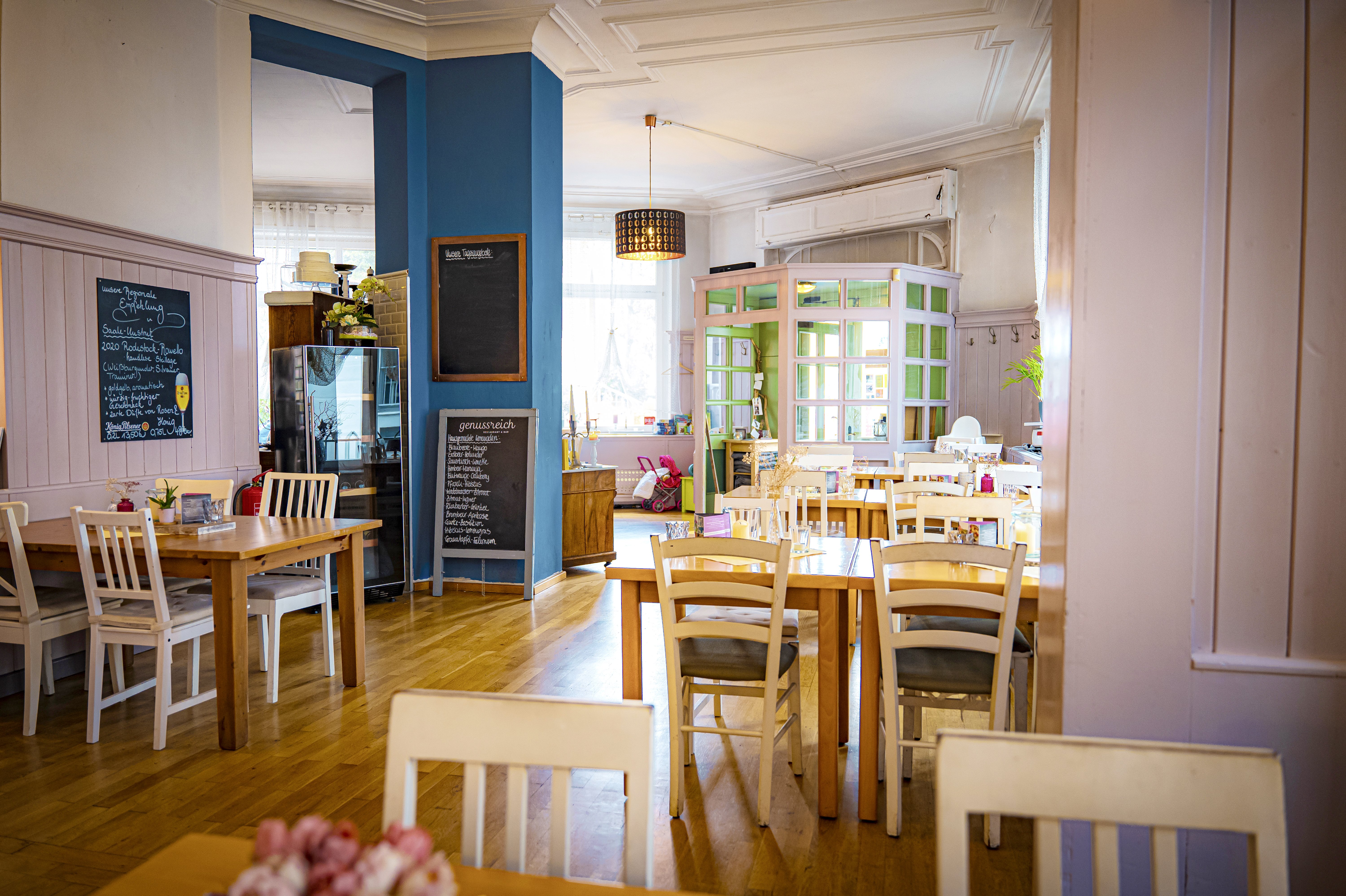 Gemütlicher Bistrostil im „genussreich“