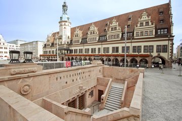 Eingang zum City-Tunnel