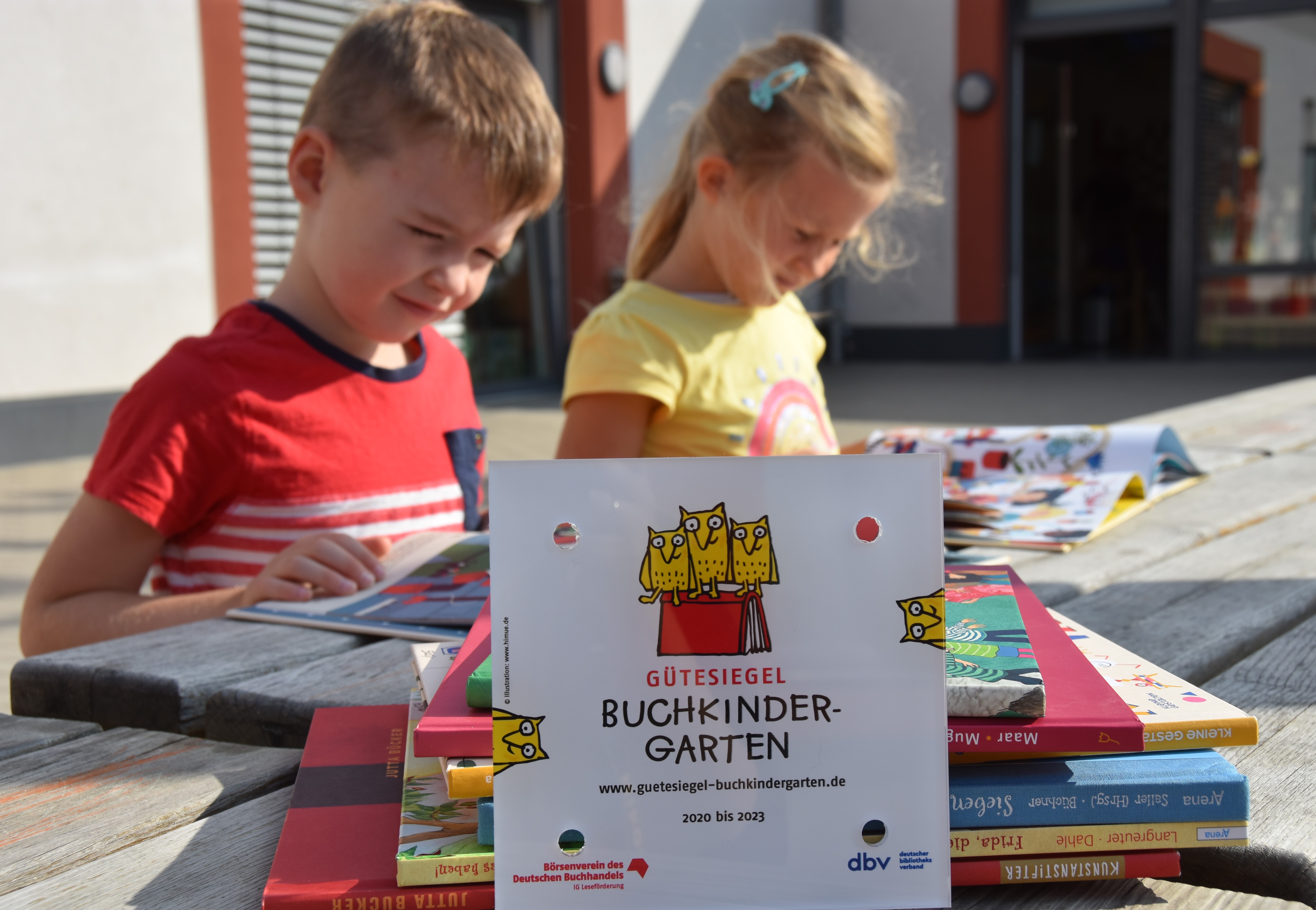 Buchkindergarten mit Gütesiegel in Leipzig