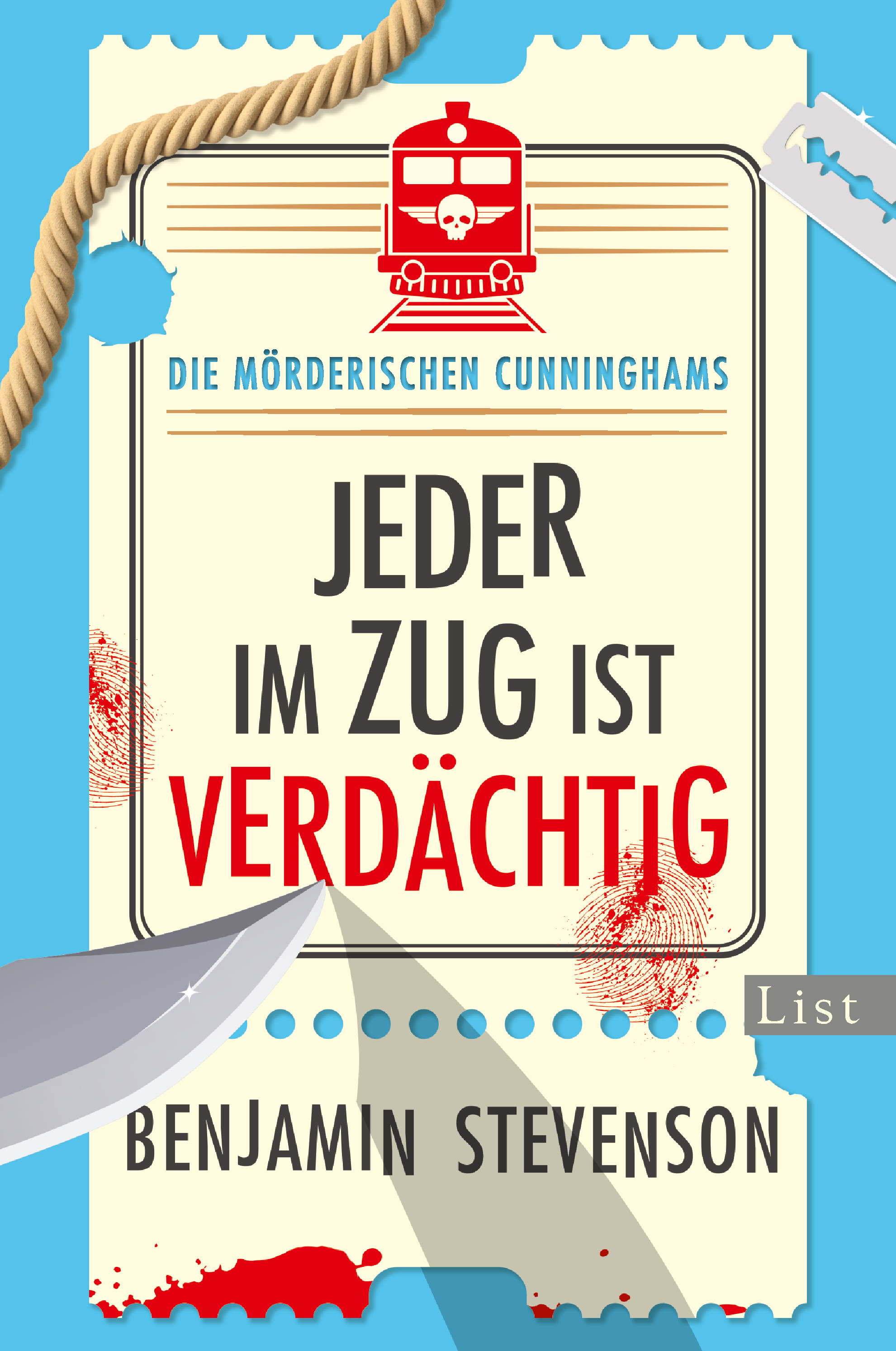 Cover: Jeder im Zug ist verdächtig