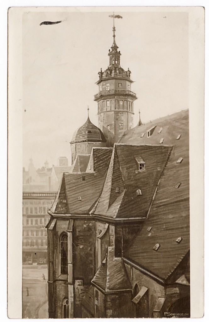 Die Nikolaikirche um 1920