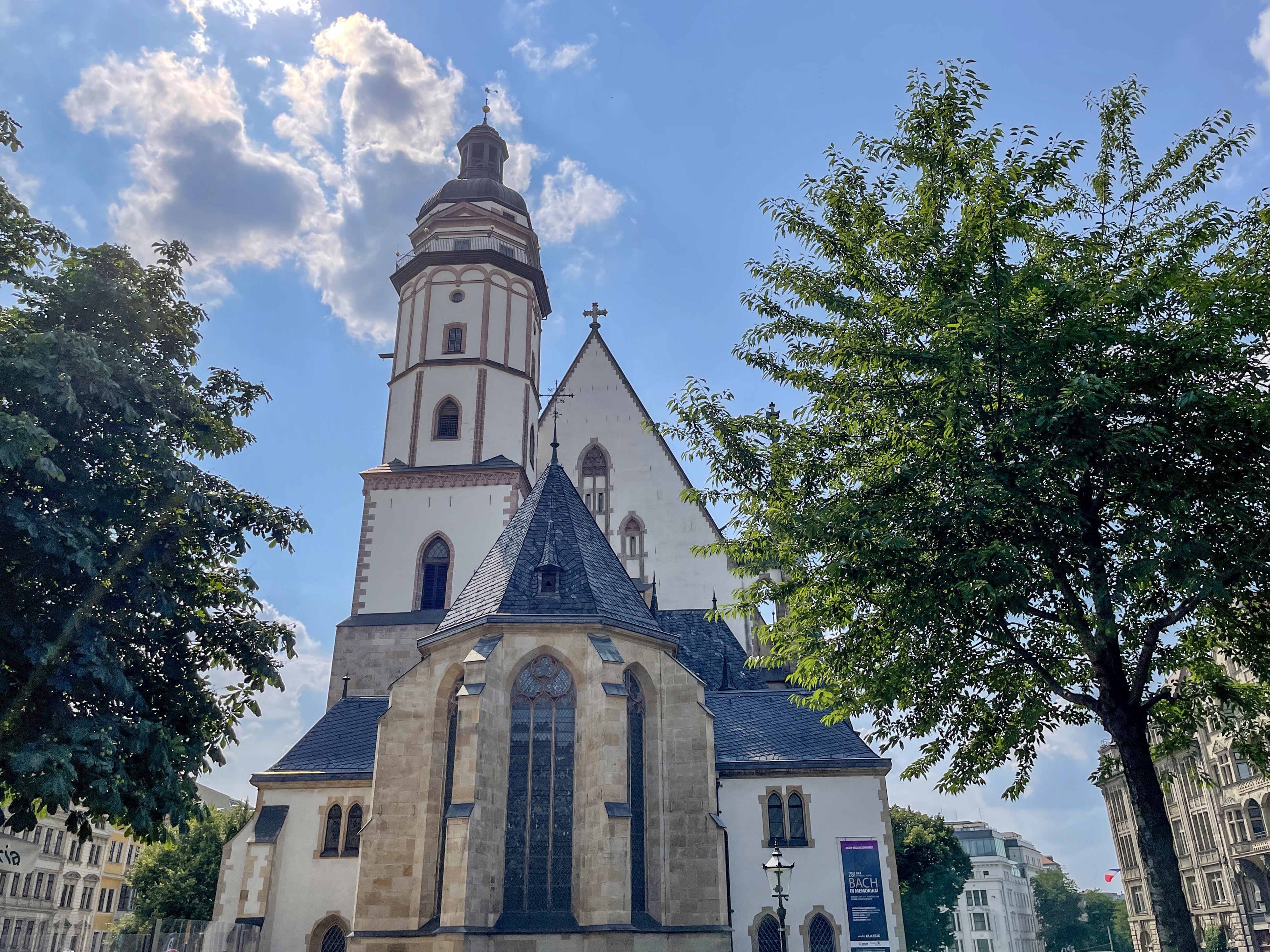 Aussicht Leipzig - Thomaskirche Kirchturm
