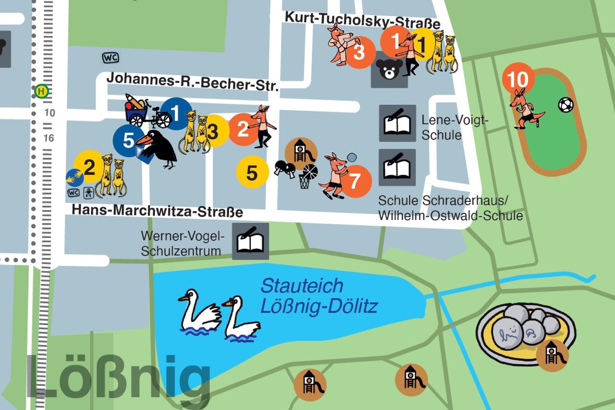 Kinderstadtplan Leipzig