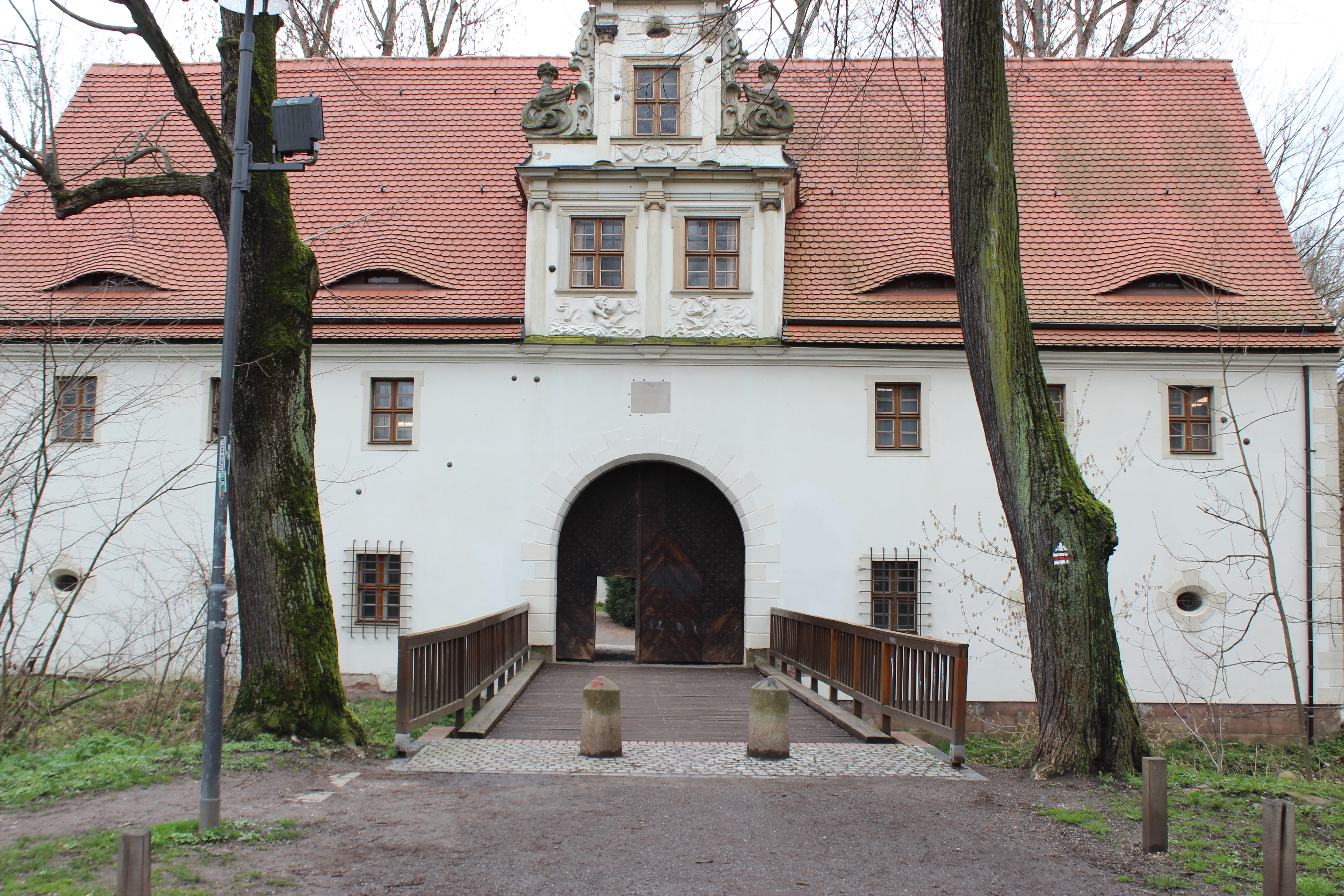 Wandern in Leipzig mit Kindern - Torhaus Dölitz